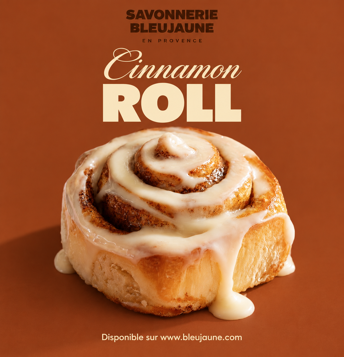Bougie Roulé à la cannelle 200g