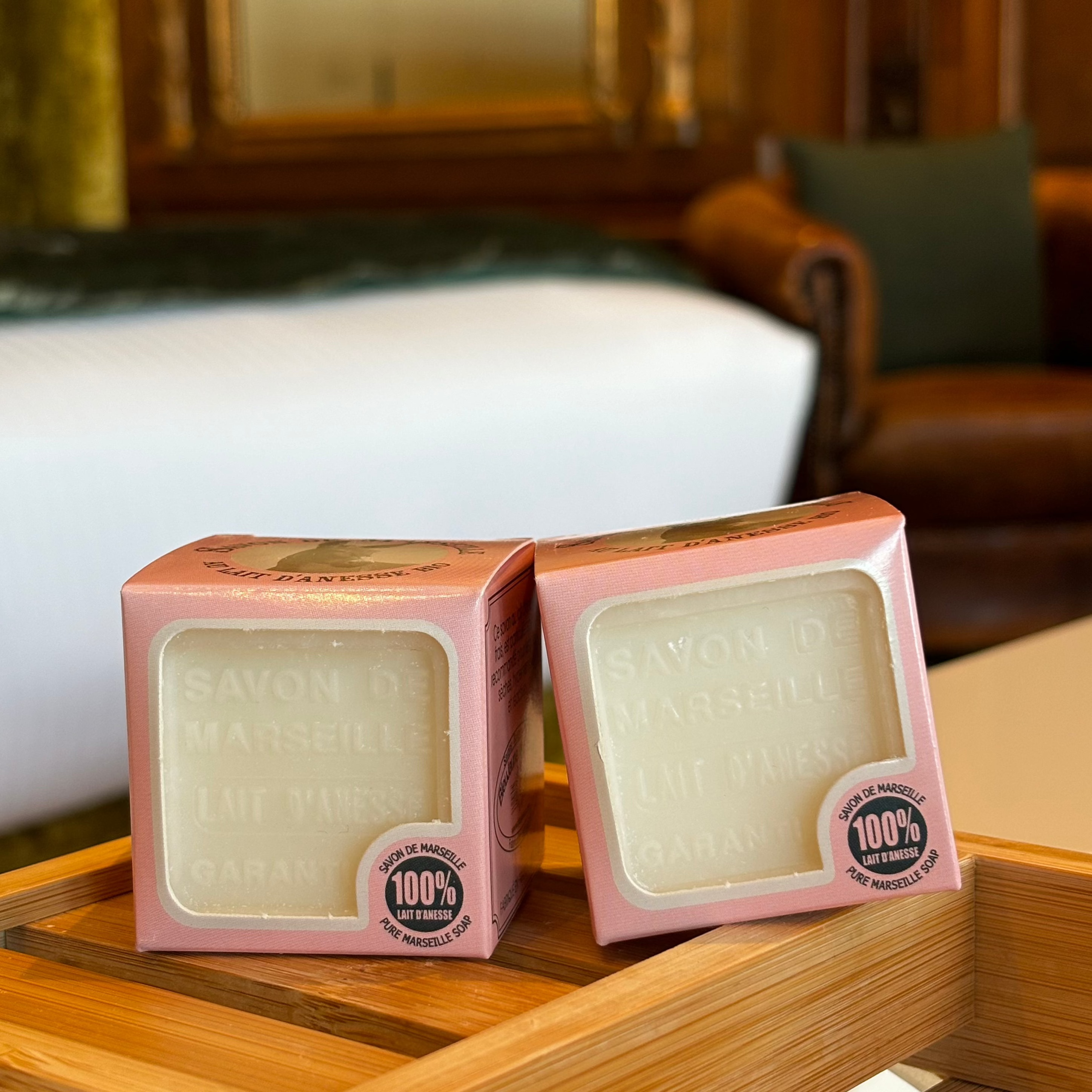 Savon Lait d'ânesse Bio 100g Cube