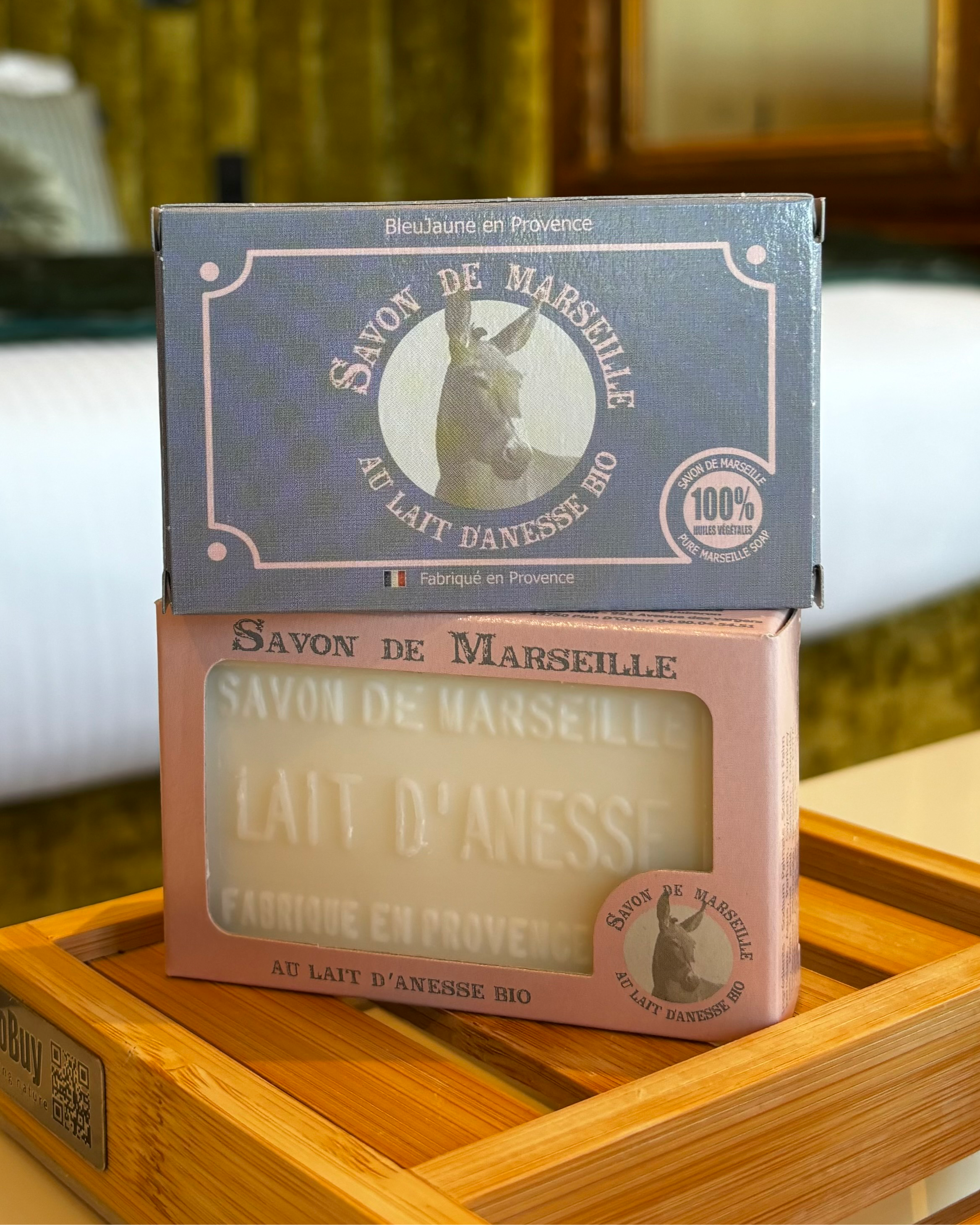 Savon Lait d'ânesse Bio 100g Rectangle