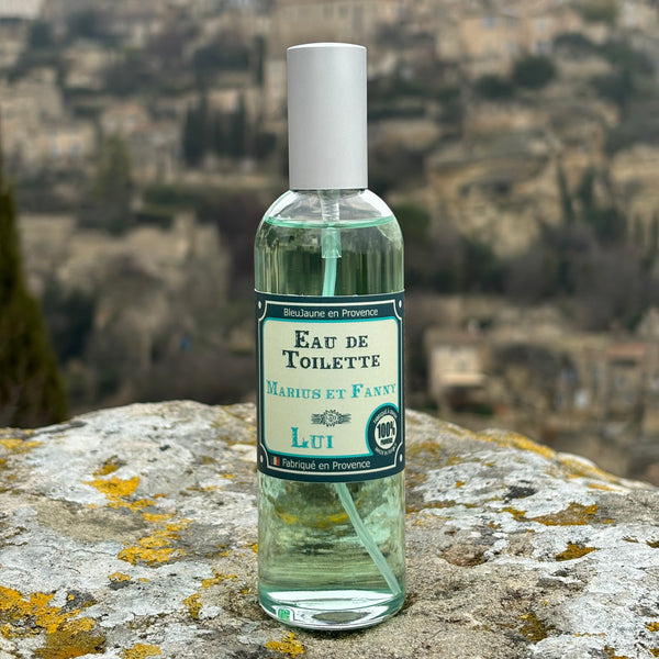 Eau de toilette Lui "Marius & Fanny"  Savonnerie Bleujaune en Provence