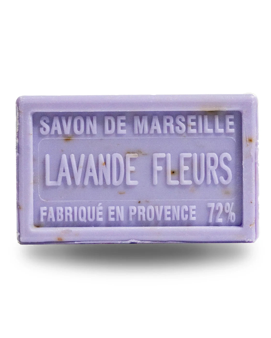 Savon Exfoliant Lavande Fleurs 100g Rectangle