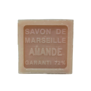 Savon de Marseille parfum Amande Amère Cube 100gr