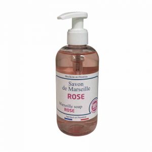 Savon liquide de Marseille parfum Rose (250ml)
