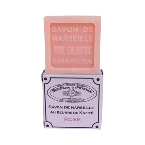 Savon de Marseille Carré parfum Rose Eglantine